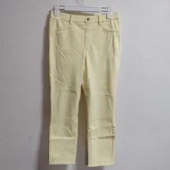 UNIQLO イエロー スキニーパンツ Lサイズ