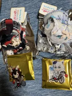 ホロライブ ホロツリ もちころりん アクリルキーホルダー　白上フブキ　大神ミオ