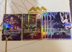ワンピースカード　エネル　シークレット　エネル　sr 4枚　万雷　1枚