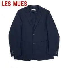 A5832 レミュー テーラードジャケット 裏地なし 薄手 紺 ネイビー L