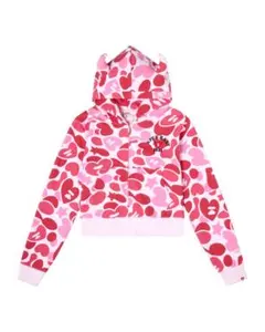 APEE BABYMONSTER コラボ パーカー ピンクXS 2026年最新】APEE BY A BATHING APE カラー：ピンク系 レディース