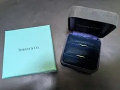 【期間限定価格】Tiffany & Co. プラチナ カーブドバンドリング ペアのサムネイル