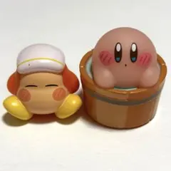 カービィ ワドルディ ぷぷぷの湯 ぷかぷかソフビフィギュアセット ナムコ限定品