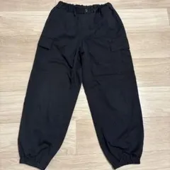 GU ブラック カーゴパンツ 140センチ