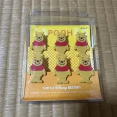 東京ディズニーリゾート くまのプーさん クリップ 6個セット
