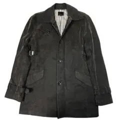 00s archive ウォッシュデニムコート 平成 グランジ ベルト y2k