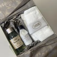新品 SABON ギフトセット シャワーオイル ボディミルク タオル付のサムネイル