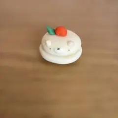 ハンドメイド　クマの顔デザインの置物