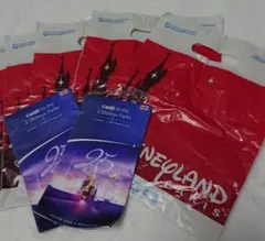 ディズニーランド パリ  ショッピングバッグ パークマップ