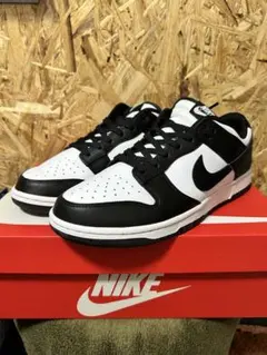 Nike Dunk Low Retro 26cm リバースパンダ 白黒 - メルカリ