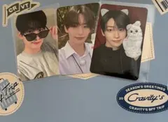 cravityジョンモ　トレカ　３枚まとめ売り