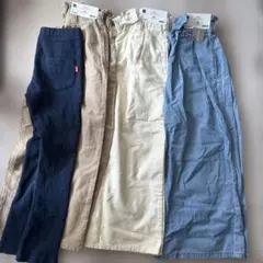 GUワイドパンツ130cmまとめ売り