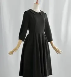 フォーマルワンピース　襟付き　エリーヌ　レジーナワンピース