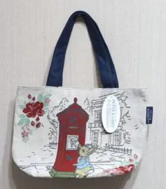 ピーターラビット 手提げ袋 キャンバス