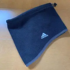 adidas アディダス 正規品 ネックウォーマー 黒 ブラック ジュニア用