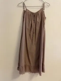 マタニティ キャミワンピース 授乳口付き サイズM〜L