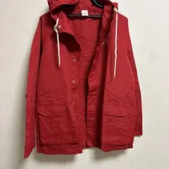 UNITED ATHLE フード付きレッドマウンテンパーカー Lサイズ