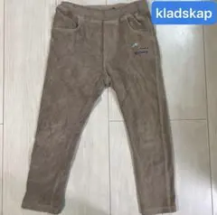 kladSkap クレードスコープ 刺繍付き コーデュロイパンツ 110cm