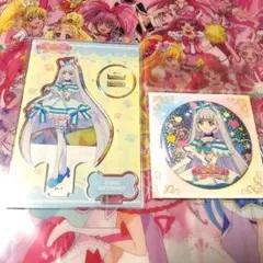 アイカツ！大衣装展 白鳥ひめ 缶バッジ アクリルキーホルダー ポスト