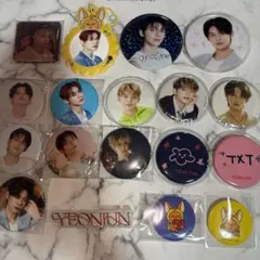 TXT YEONJUN ヨンジュン 缶バッジ キーホルダー セット