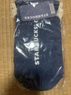 韓国限定スターバックス　スタバ　STARBUCKS デニム タンブラーケース