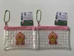 こびとづかん　ミニメッシュポーチ　2点