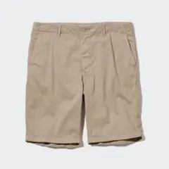 男女兼用 S ユニクロ チノショーツ ハーフパンツ ショートパンツ ベージュ 茶