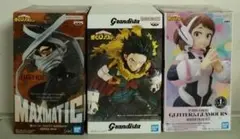 ヒロアカ　フィギュア3点セット