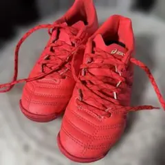 ☆asics DS LIGHT サッカーシューズ レッド19cm☆