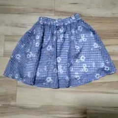 新品未使用　女児夏用フレアスカートSウエスト60cm