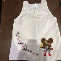 くまのがっこう エプロン ストライプのサムネイル