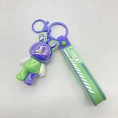 サイバーテクノラビットマスコット　CURRENTグリーンパープル