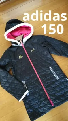 adidas アディダス ベンチコート ロングコート キルティング 150