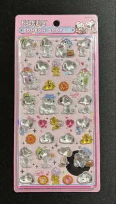 スヌーピー&きょうだいたち ボンボンドロップシール PEANUTS 正規品