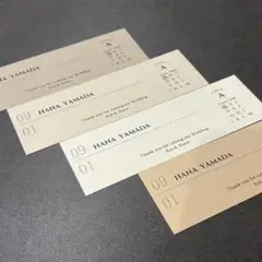 結婚式　エスコートカード　投票用紙　ウェディング(投票券なし)③