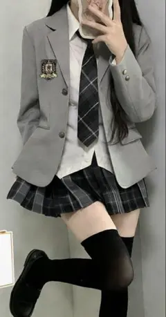 新品タグ付き　女の子スーツ　入学式　卒業式　5点セット 　XS