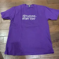 STUSSY INTERNATIONAL TRIBE Tシャツ パープルのサムネイル
