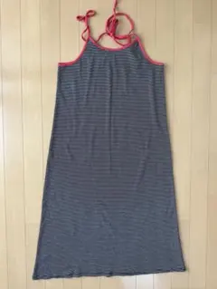 チャオパニックティピー　キャミワンピース　ボーダー