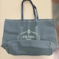 PRADA ネオプレン　ロゴトートバッグのサムネイル