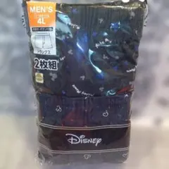 ★本日限定タイムセール★Disney ミッキー柄トランクス 4L 2枚組