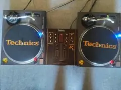 2台セット完動品 technics SL-1200 MK3 SHURE M44G - メルカリ
