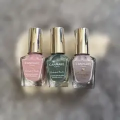 CANMAKE ネイルカラー 3色セット