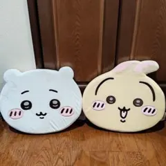 2点セット ちいかわ 低反発クッション うさぎ ハチワレ