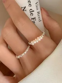 リング 指輪 アクセサリー 2点セット 個性 ビンテージ