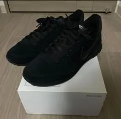 Nike by you　インターナショナリスト　ブラック　スエード　25.5cm