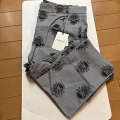 Paul & Joe グレー プリント柄 イージーパンツ S