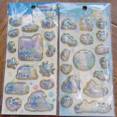 正規品 すみっコぐらし キラッとぷくぷくエアーシール ２枚セット San-X
