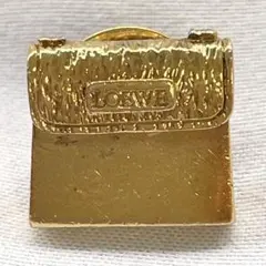 CP-A0215　LOEWE　ロエベ　ゴールド　ピンバッジ　＊ジャンク