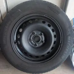 ミシュランオールシーズン195/65R15&カングー2純正鉄ホイール　4本のサムネイル
