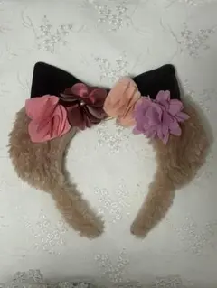 花飾り付きシェリーメイカチューシャ